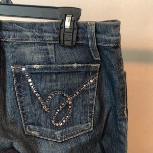 Vintage BEBE Jeans + Keychain